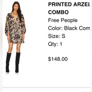 Free People dress. Worn once